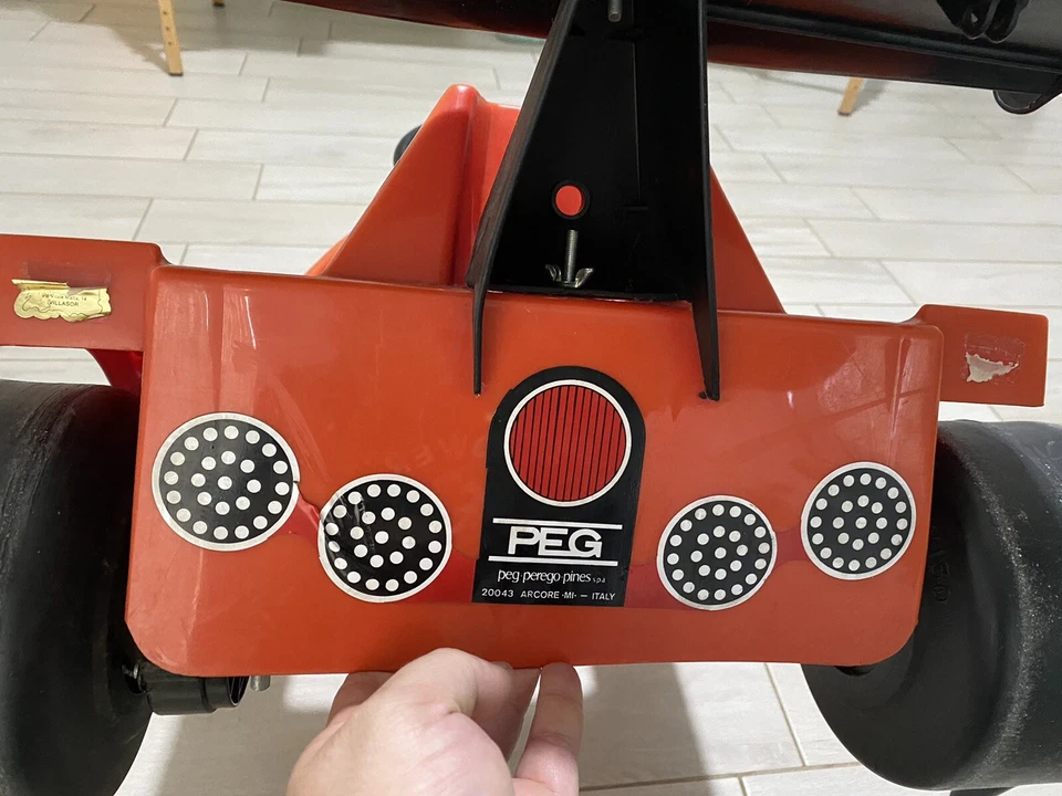 Ferrari F1 156/85 Automobile Peg Perego Bambini Elettrica 12V Alboreto #27 - Immagine 4 di 4