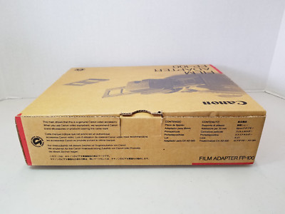Canon FP-100 Film Adapter for Optura & Other Canon Video Cameras