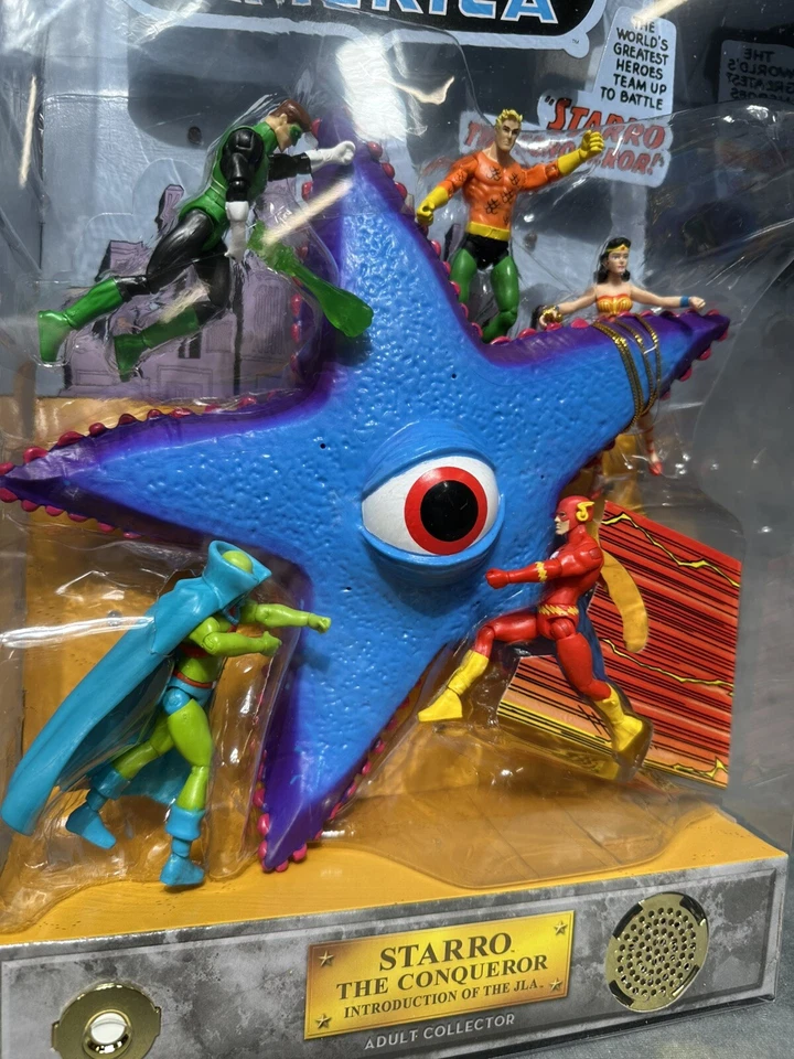 "Figura de 12"" 2010 DC Universe Liga de la Justicia de América Starro el Conquistador R6277" Foto 2 de 4