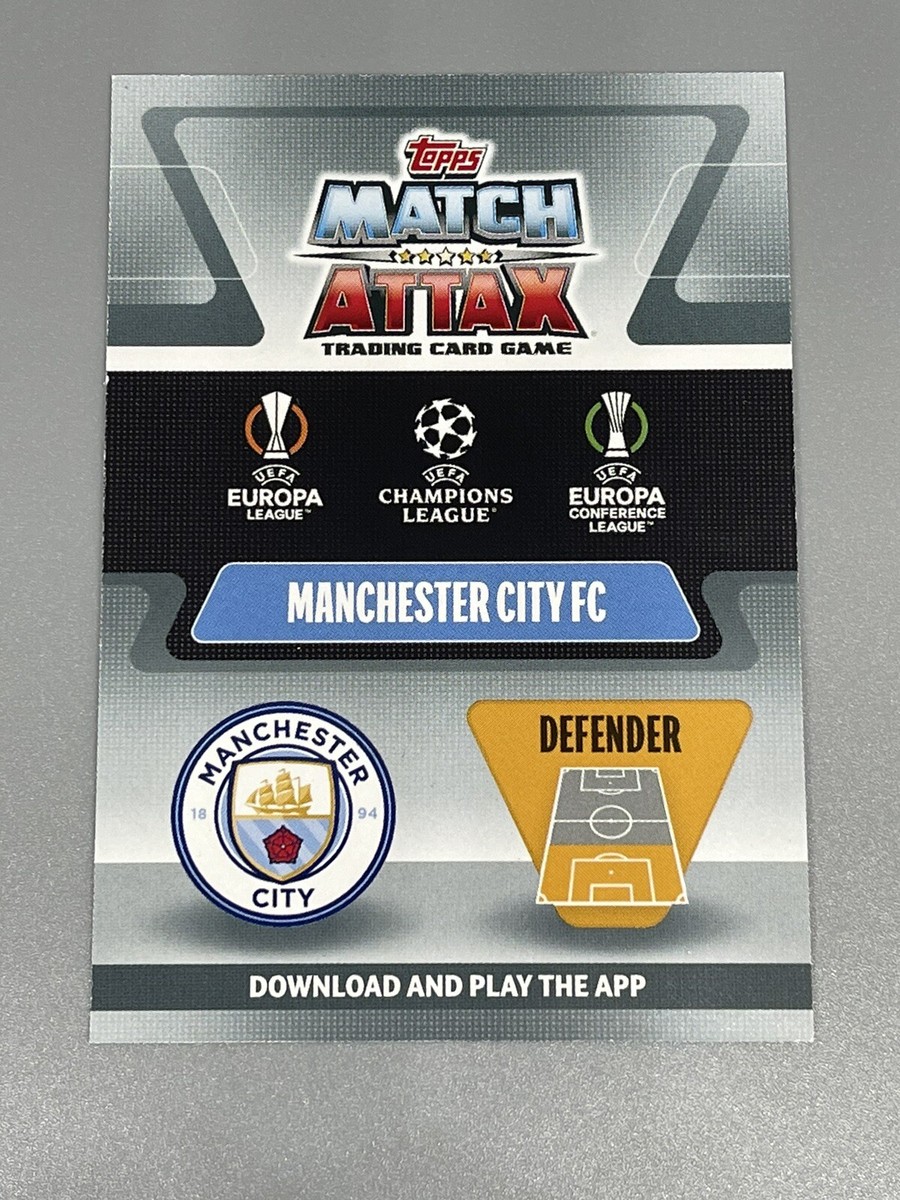 Joao Cancelo 2021-22 Topps Match Attax UCL Man Of The Match #389