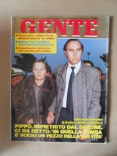 GENTE n�12 1990 Baudo Ricciarelli Walter Chiari Corrado Anthony Quinn [M29-1]