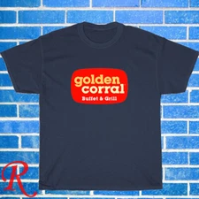 Golden Corral Restaurant Logo Black/Grey/Navy/White Size S-5XL Unisex T-Shirt