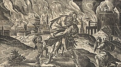 Anchise Und Enea Nach Van De Passe (1589-1637) 1622 OVID