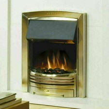 Dimplex Danesbury Antique Brass Inset Electric Fire Fireplace 2kw LED  DAN20AB for sale online | eBay