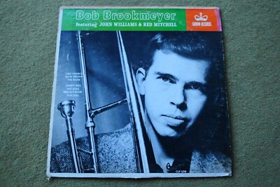 BOB BROOKMEYER featuring JOHN WILLIAMS & RED MITCHELL LP - EXC/VG+ 1957 JAZZ