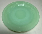 VTG Fire King Alice Jadite Saucer Plate 6” Anchor Hocking Exellent
