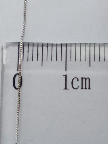 Collana in oro bianco 750 18 carati diamante e topazio naturale + garanzia +2240 - Foto 8 di 8