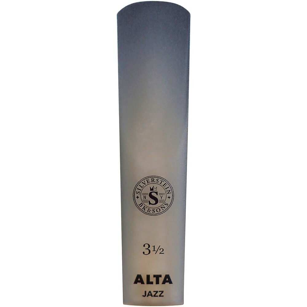 Сильверстайн работает с альт-амбиполимерным альт-саксофоном Jazz Reed 3.5