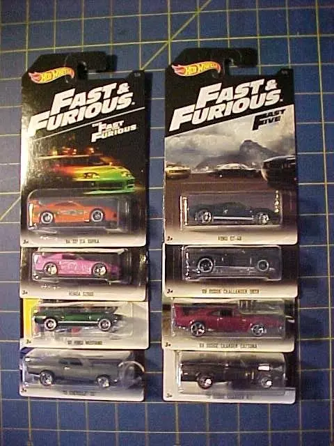 Hot wheels hotsell fast furious 2018
