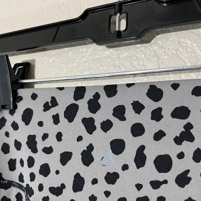 Leggings Balance Athletica Mujer Gris Medio Negro Punteado Gimnasio Entrenamiento Yoga Foto 4 de 4