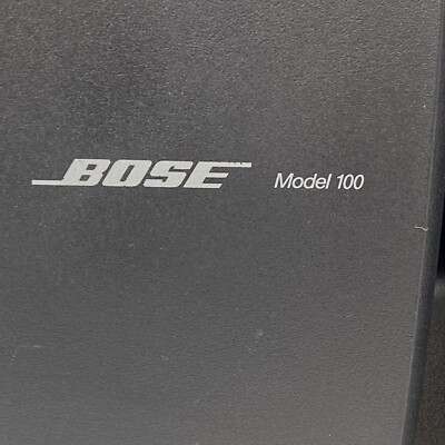 Single Bose Model 100 Speaker - Tested. | eBay