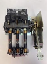 ALLEN BRADLEY 1494V-DS30 FUSIBLE DISCONNECT SWITCH SER D 30A 600VAC 20HP 250VDC