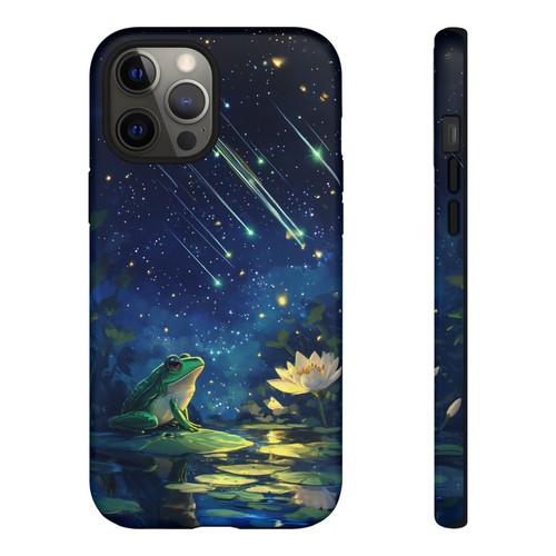 Frosch Lilie Pad Sternschnuppen Handyhülle für iPhone, Samsung Galaxy, Pixel - Bild 107 von 119