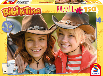BIBI UND TINA - Schmidt Kinder-Puzzle 56363 - 150 Teile Pcs. - NEU