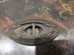 Antique/Vintage Colebrookdale Cast Iron No 1 Pottstown PA USA - No Handle