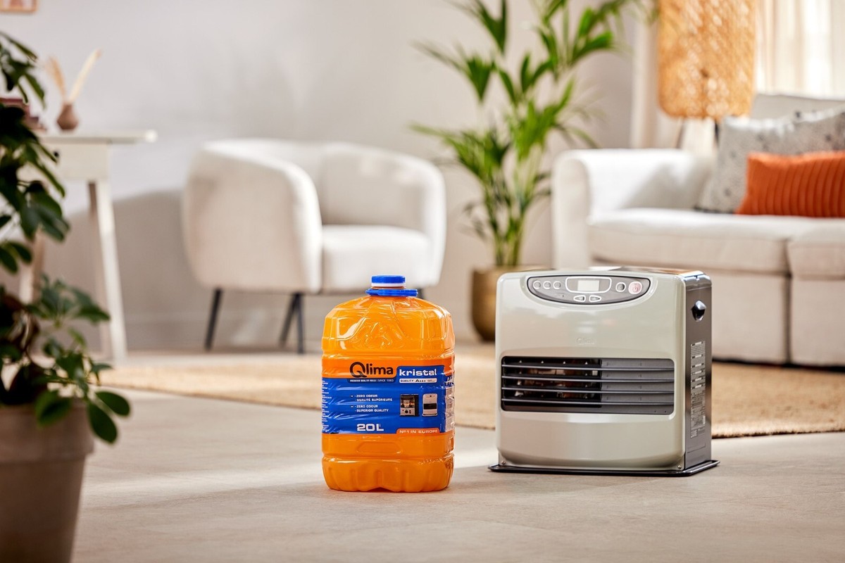 Combustible Liquide Pour Poêle QLIMA Kristal - 20 L - Inodore - Écologique