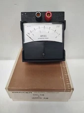PARKER MODEL SB 35,  0-5 AC AMP / AMPERS METER NEW OLD STOCK IN BOX