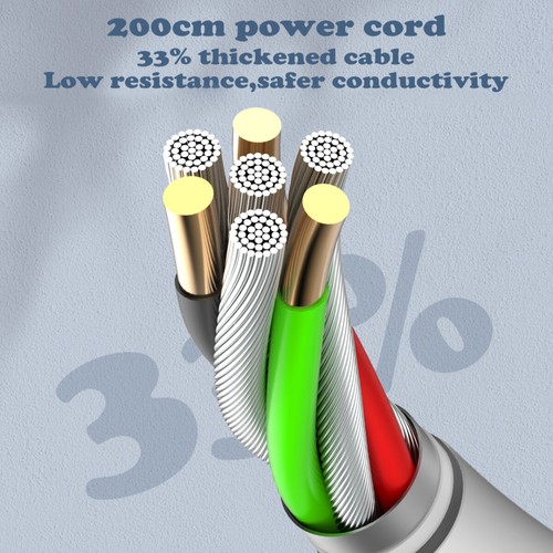 LDNIO Power Strip 5 AC Outlets Universal Extension Lead Charging Station Sockets - Zdjęcie 6 z 16