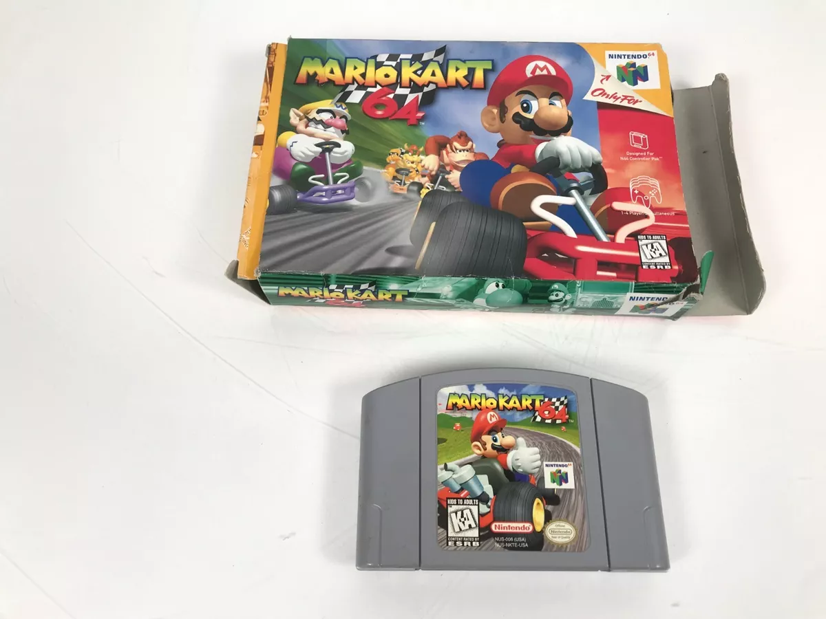 mario kart 64 - nintendo 64 jogo original