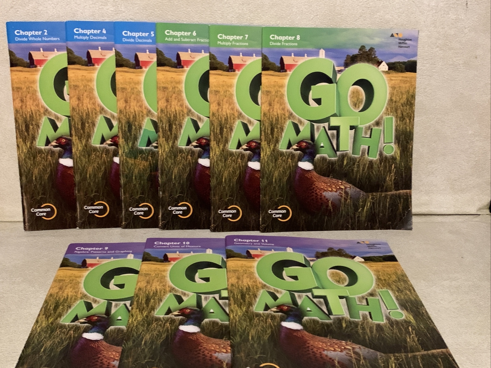 Go Go Math Workbook Go Math!: Student Edition Chapter 2, 4 - 11 Workbooks Grade 5 2015 by ...