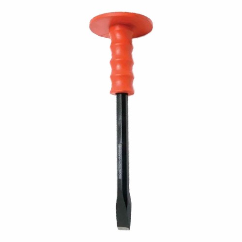 Heavy Duty 12" 300mm x 5/8" Cold Chisel With Hand Guard Grip - Picture 2 of 8