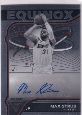 Panini NBA Flux Basketball 2022-23 No. EA-MAX Max Strus Auto Equinox