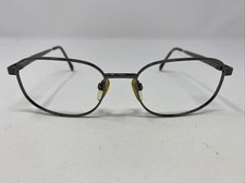 Luxottica Italy 1275 F106 53-18-135 Silver Full Rim Eyeglasses Frame AY42