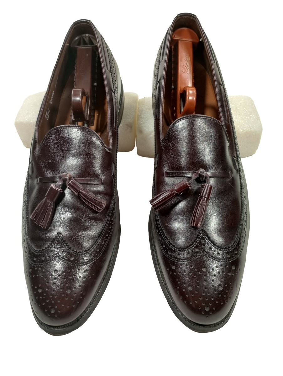 Allen Edmonds Manchester Men Size 11 A Merlot Burnished  display picture 2