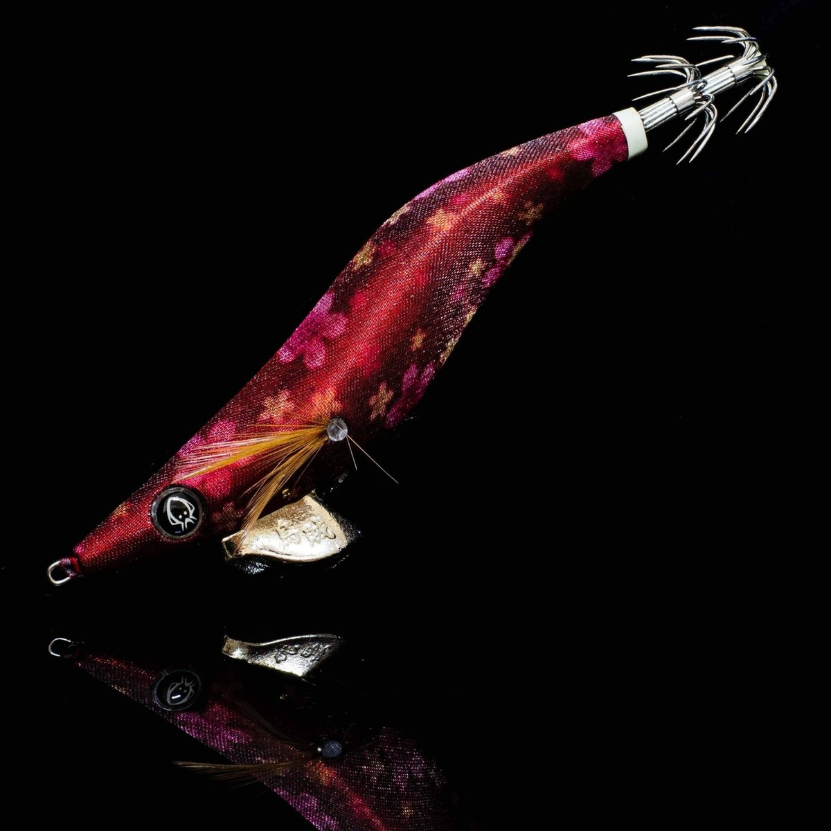 RUI SQUID JIG SIZE 3.0 Red Samurai EGI FISHING LURE - Foto 12