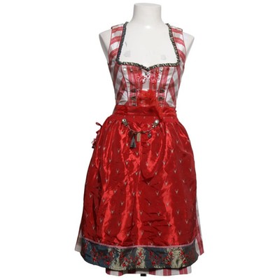 Spieth & Wensky, Dirndl, Größe: 34, Rot/Weiß #qkm