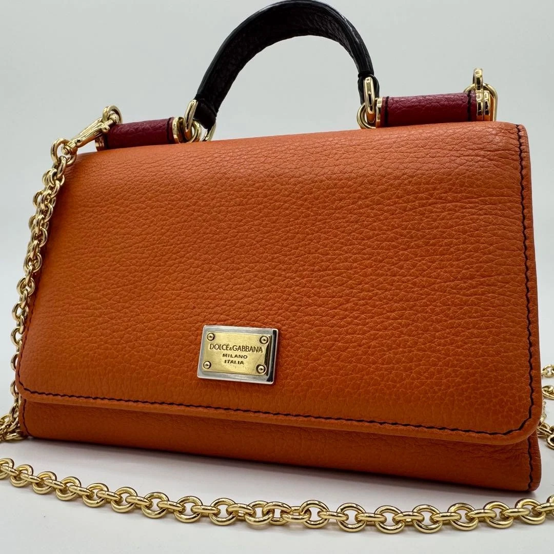 Dolce&Gabbana Orange Bags & Handbags for Women for sale | eBay display picture 1