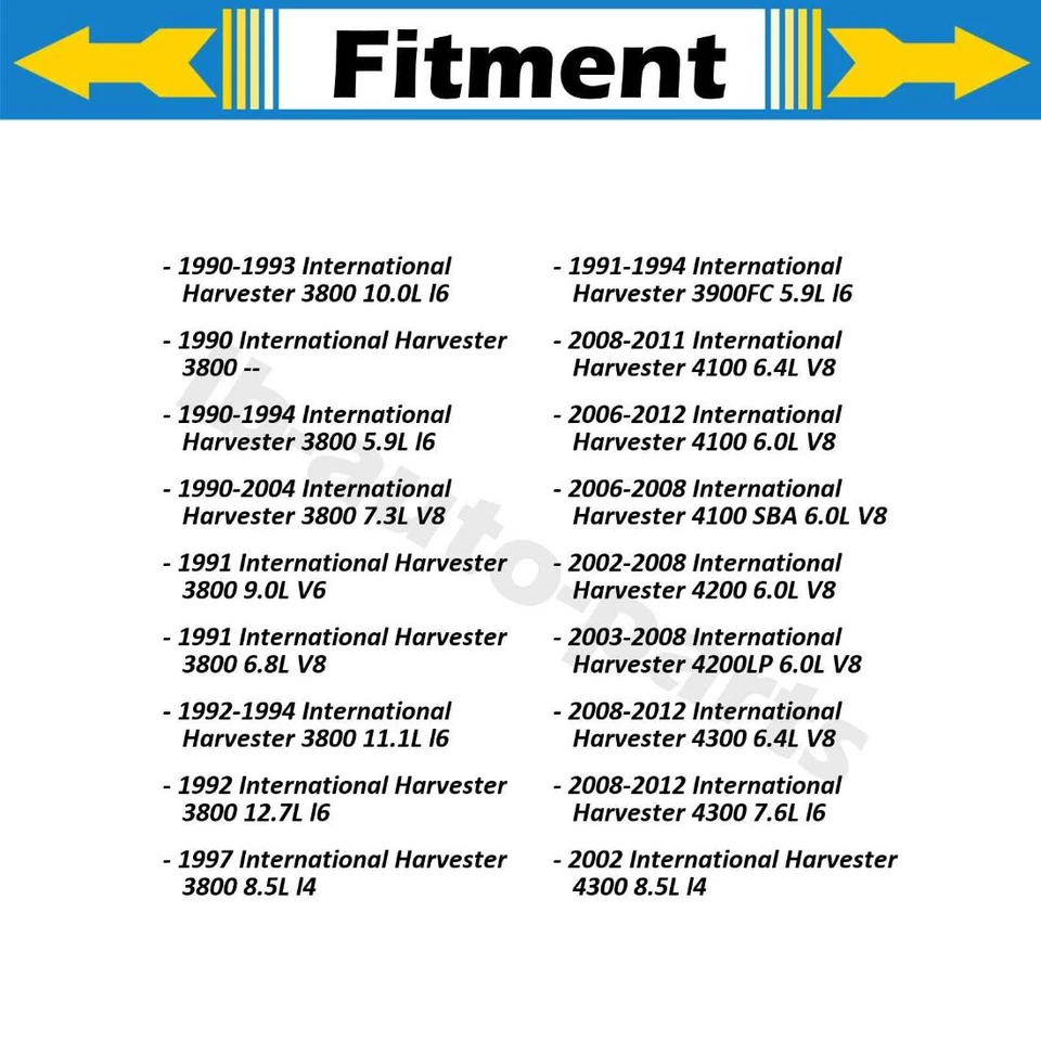 2x Manguera de freno trasera para International Harvester 4700LP 11,1 L 1994 Foto 3 de 4