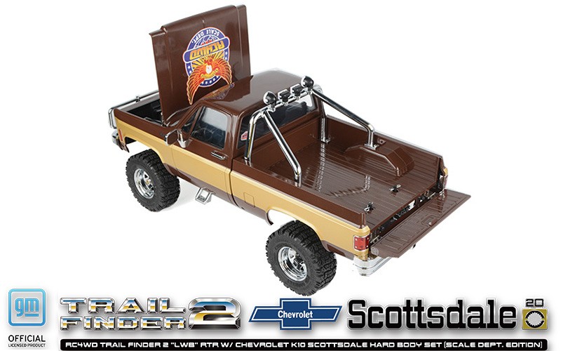 RC4WD Z-RTR0071 Trail Finder 2 LWB RTR w/ Chevrolet K10 Scottsdale