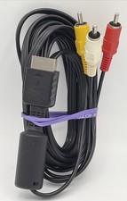 Genuine Sony OEM RCA AV Audio/video Cable For PlayStation PS1 PS2 PS3