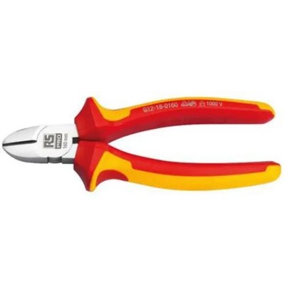 1PC RS PRO 1253069 VDE 1000V 160mm Diagonal Cutters Insulated Steel 1.8mm C