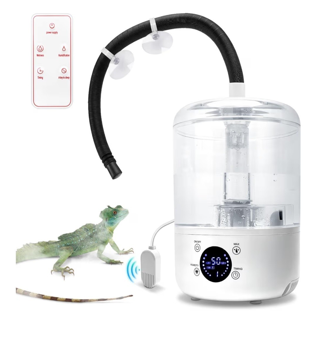 Fogger - 4l Reptile Fogger With Humidity Control Sensor, T...