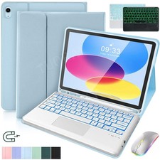 Touchpad Tastatur Maus Hülle Für iPad 7/8/9/10/11th A16 Pro 11 Air M3 Air 6 5 4