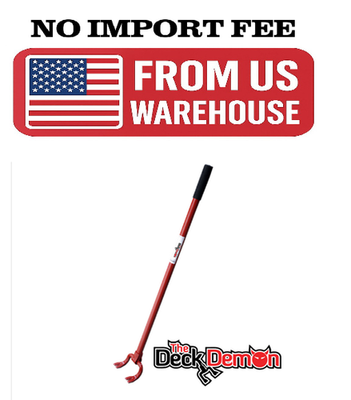 #ad 44 Inch Steel Deck Board Remover Tool Save Time Removing Old Boards and Breaki $71.10