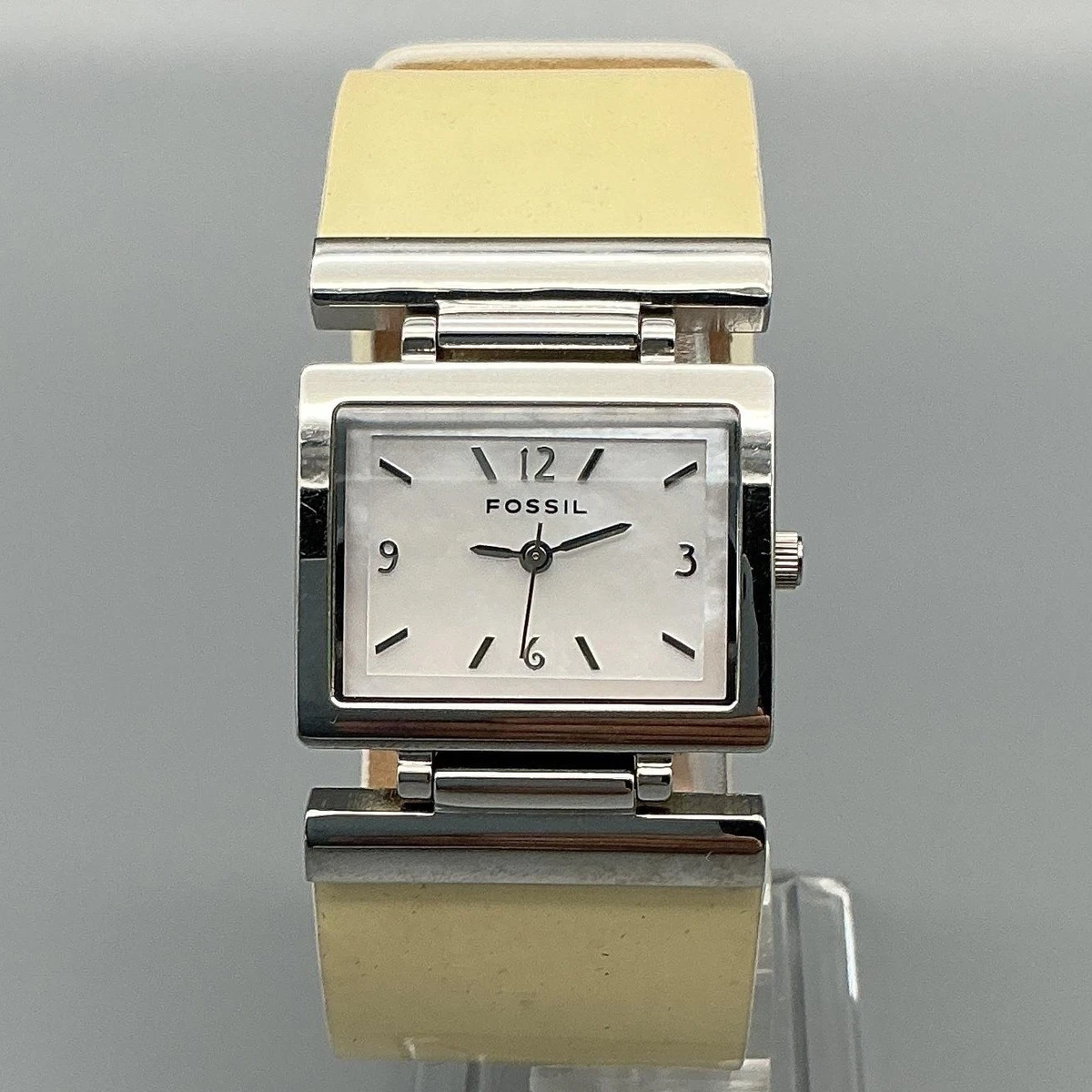 Fossil F2 Stainless Steel Silver Case Wristwatches for sale 