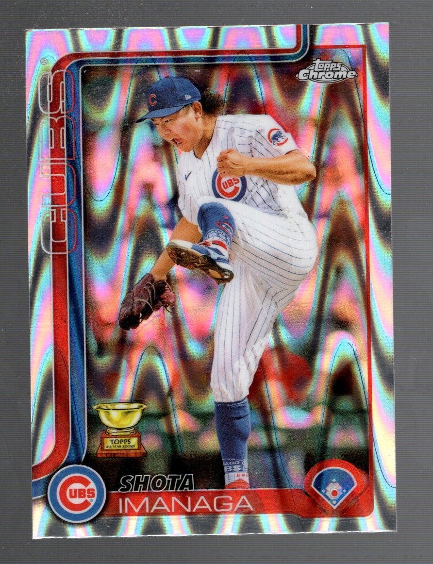 2025 Topps Chrome - Shota Imanaga #149 RayWave Refractor