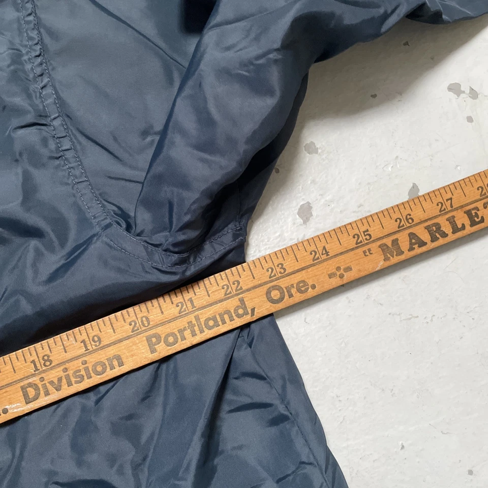 Vintage 1970s LL Bean Coaches Lined Jacket Script Windbreaker Made USA Womens L - Image 4 of 4