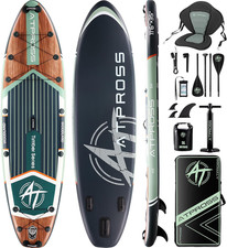 11'6"X35" Inflatable Stand up Paddle Board 450LBS Weight Capacity Extra Wide Non