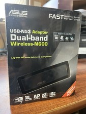 ASUS USB-N53 Wifi Adapter. Dual-Band 300 Mbps Wireless-N USB Adapter