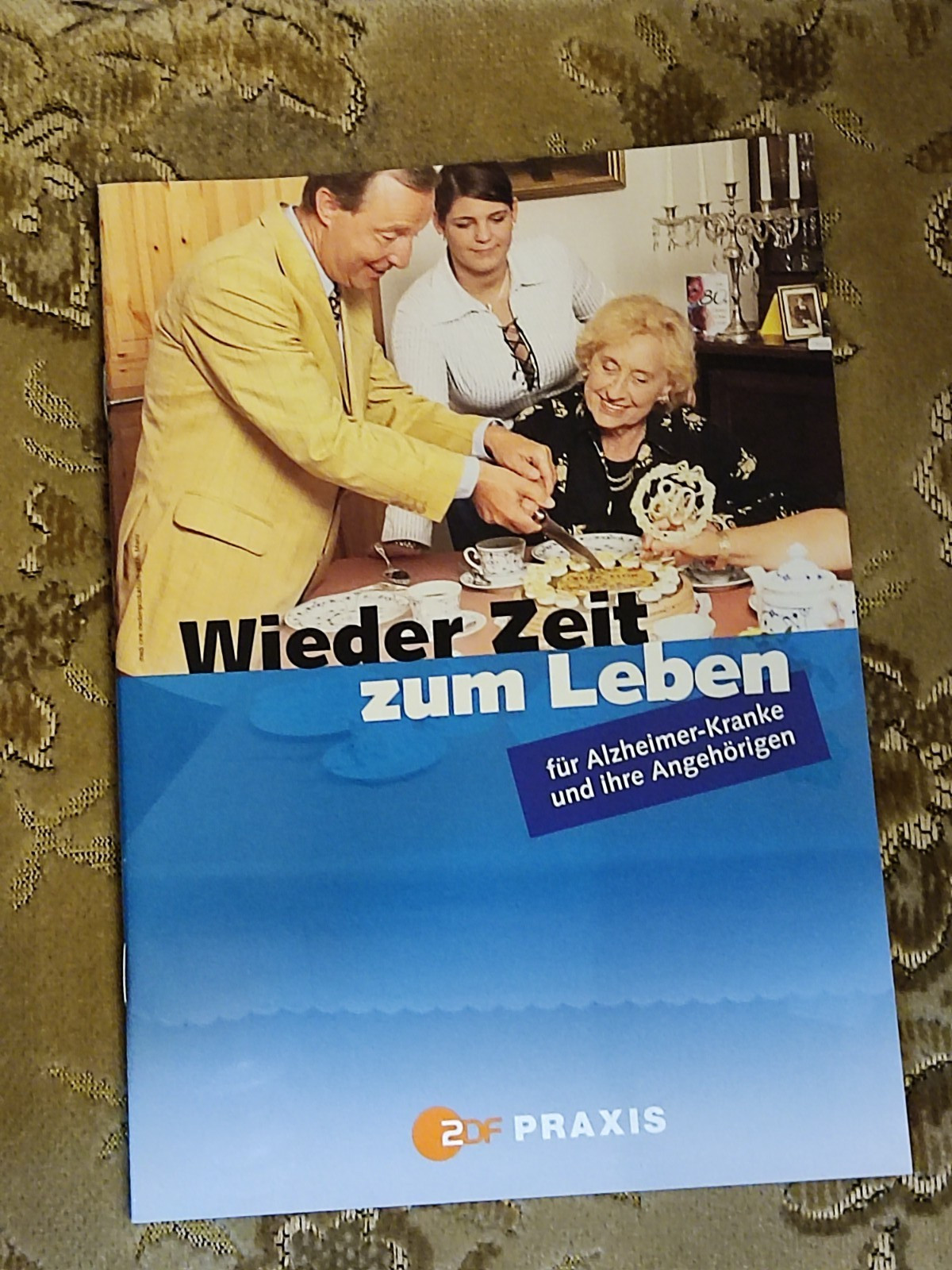 Altes Info - Heft: Wieder Zeit zum Leben -für Alzheimer-Kranke u. ihre Angehören