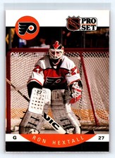 1990-91 Pro Set Ron Hextall #216 Philadelphia Flyers