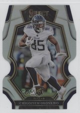 2022 Panini Select Premier Level Silver Prizm Die-Cut Chigoziem Okonkwo 10is