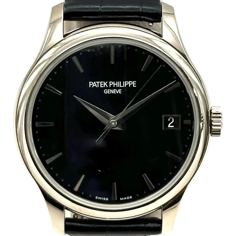 Patek Philippe — PATEK PHILIPPE Calatrava 5227G-010 39mm WG Black Dial Automatic 2021 #OKW959