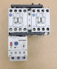 Allen-Bradley Reversing Contactor 104-C23D22 120VAC Coil  w/ 193-EEEB Overload 