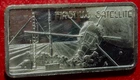First U.S. Satellite Bar-America's Greatest Event 1 oz. 999 Silver-Hamilton Mint