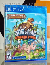 New Joe & Mac: Caveman Ninja T-Rex Limited Edition Playstation 4, PS4 USA Market